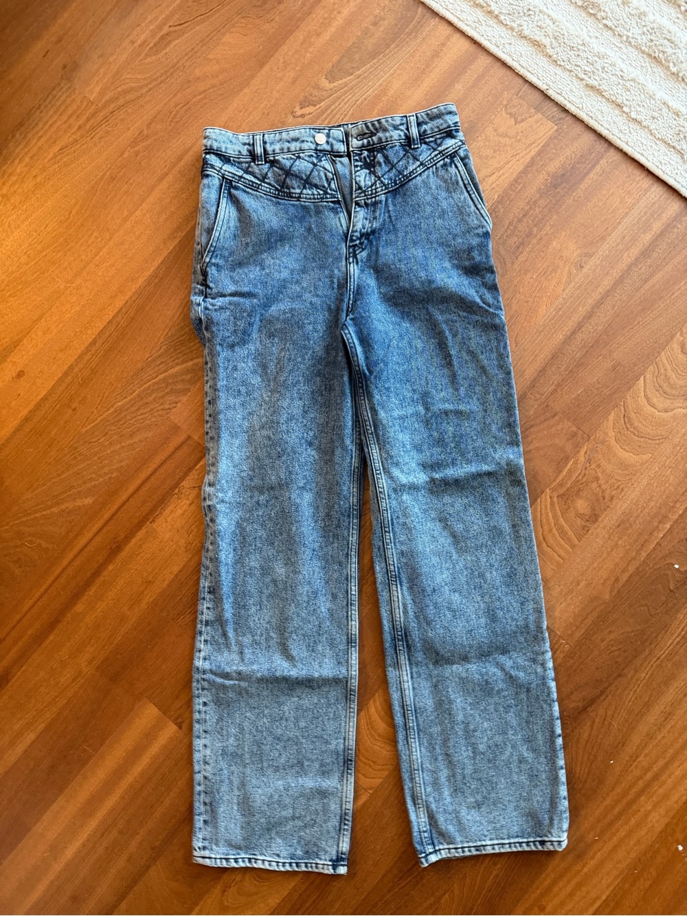The Kooples Light Blue Straight Leg Jeans